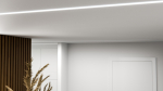 Lumines profile type Zati lacquered black, 3 m